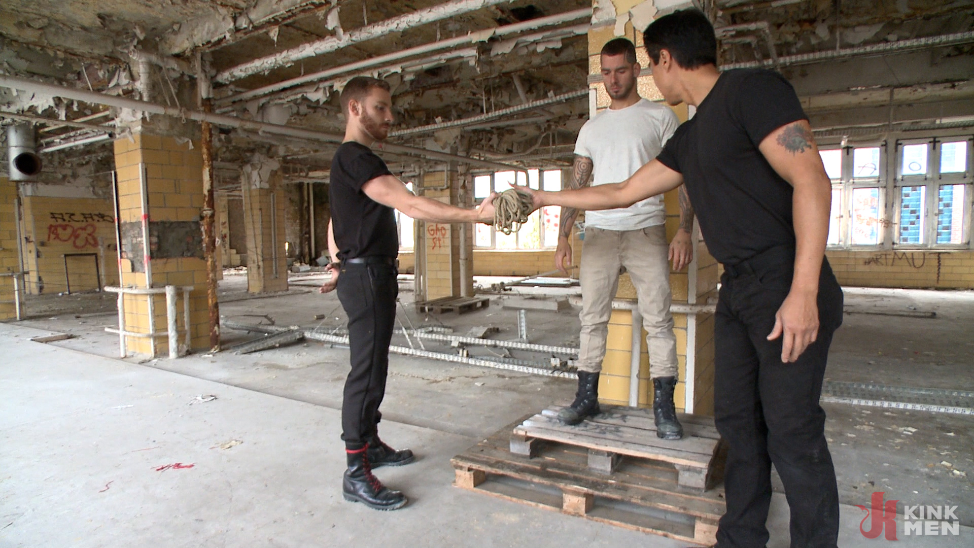 Photo number 2 from The One and Only Logan McCree shot for KinkMen Classics on Kink.com. Featuring Logan McCree, Sebastian Keys and Van Darkholme in hardcore BDSM & Fetish porn.