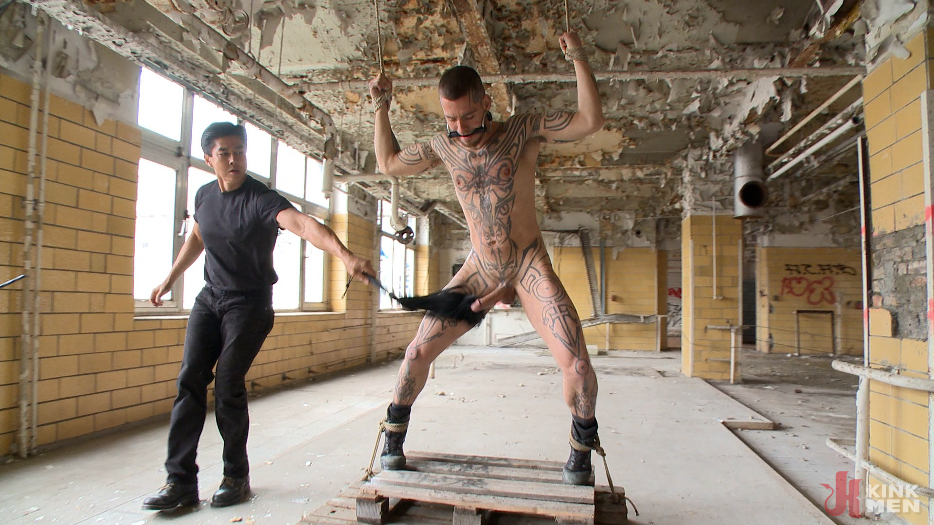 Photo number 47 from The One and Only Logan McCree shot for KinkMen Classics on Kink.com. Featuring Logan McCree, Sebastian Keys and Van Darkholme in hardcore BDSM & Fetish porn.