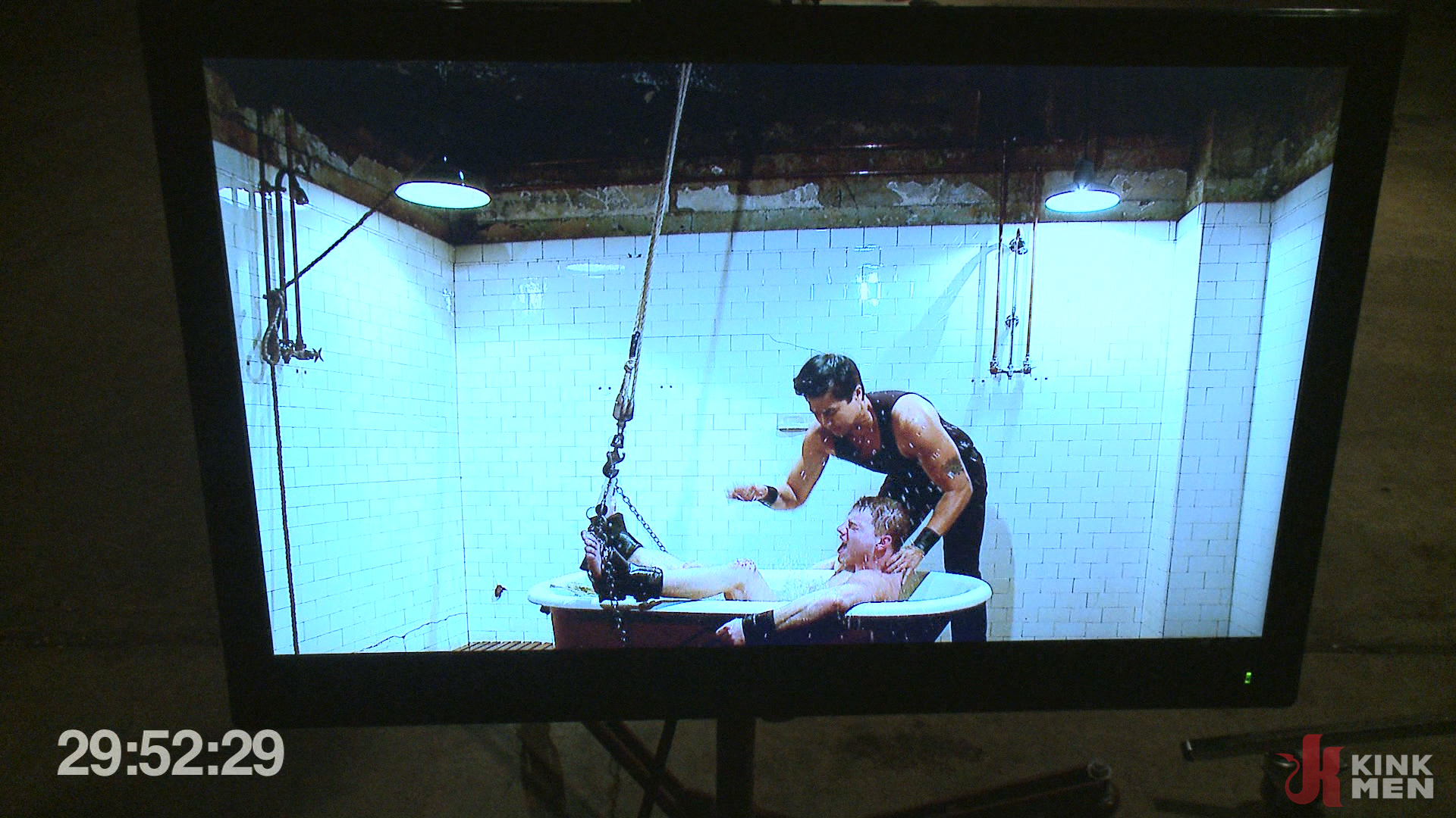 Photo number 44 from The Challenge For Doug Acre shot for KinkMen Classics on Kink.com. Featuring Doug Acre and Van Darkholme in hardcore BDSM & Fetish porn.