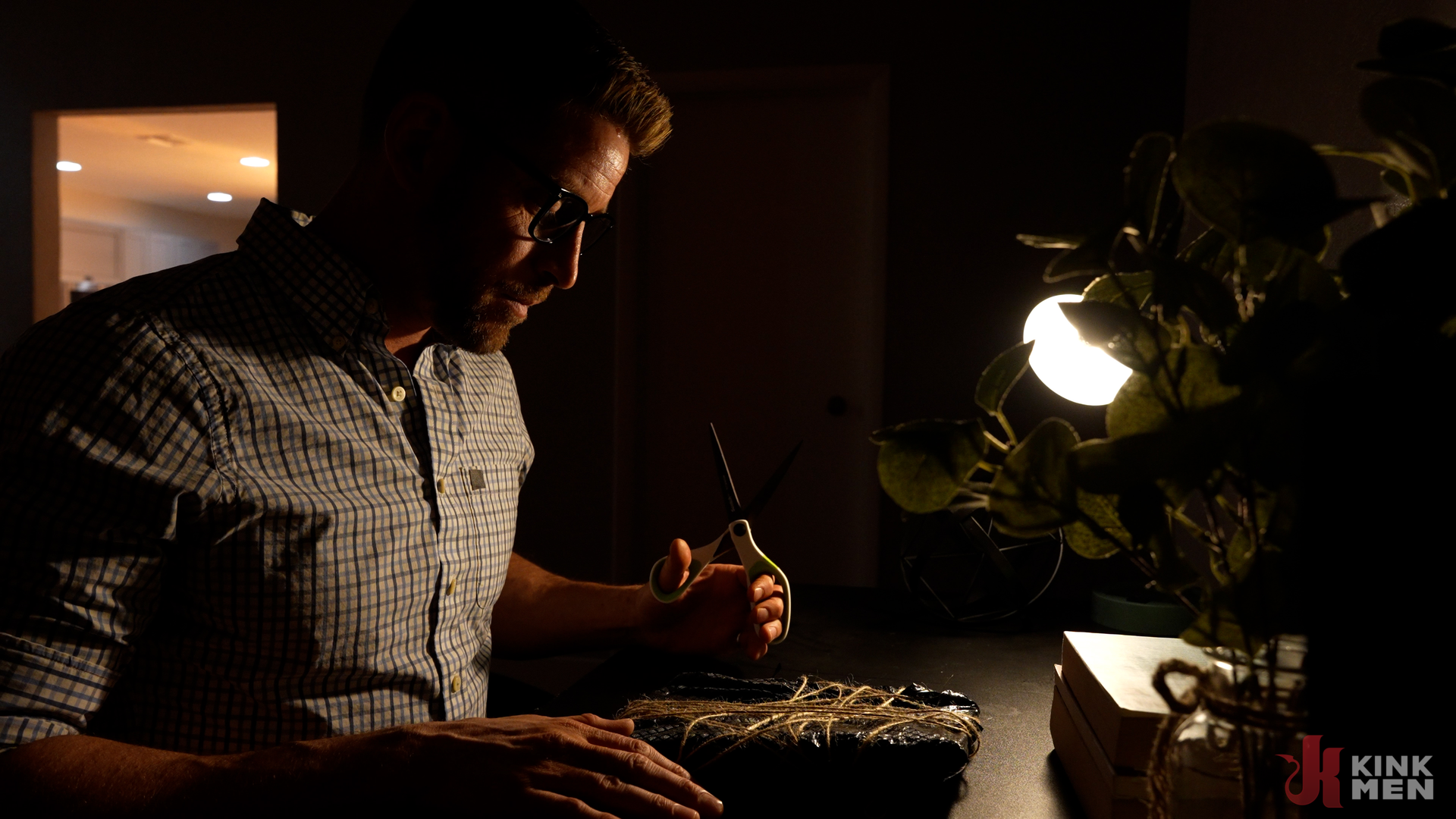 Photo number 4 from Be Careful What You Read: Johnny Ford Fucks the Demon Out of Brock Kniles shot for Taken Rough on Kink.com. Featuring Johnny Ford and Brock Kniles in hardcore BDSM & Fetish porn.