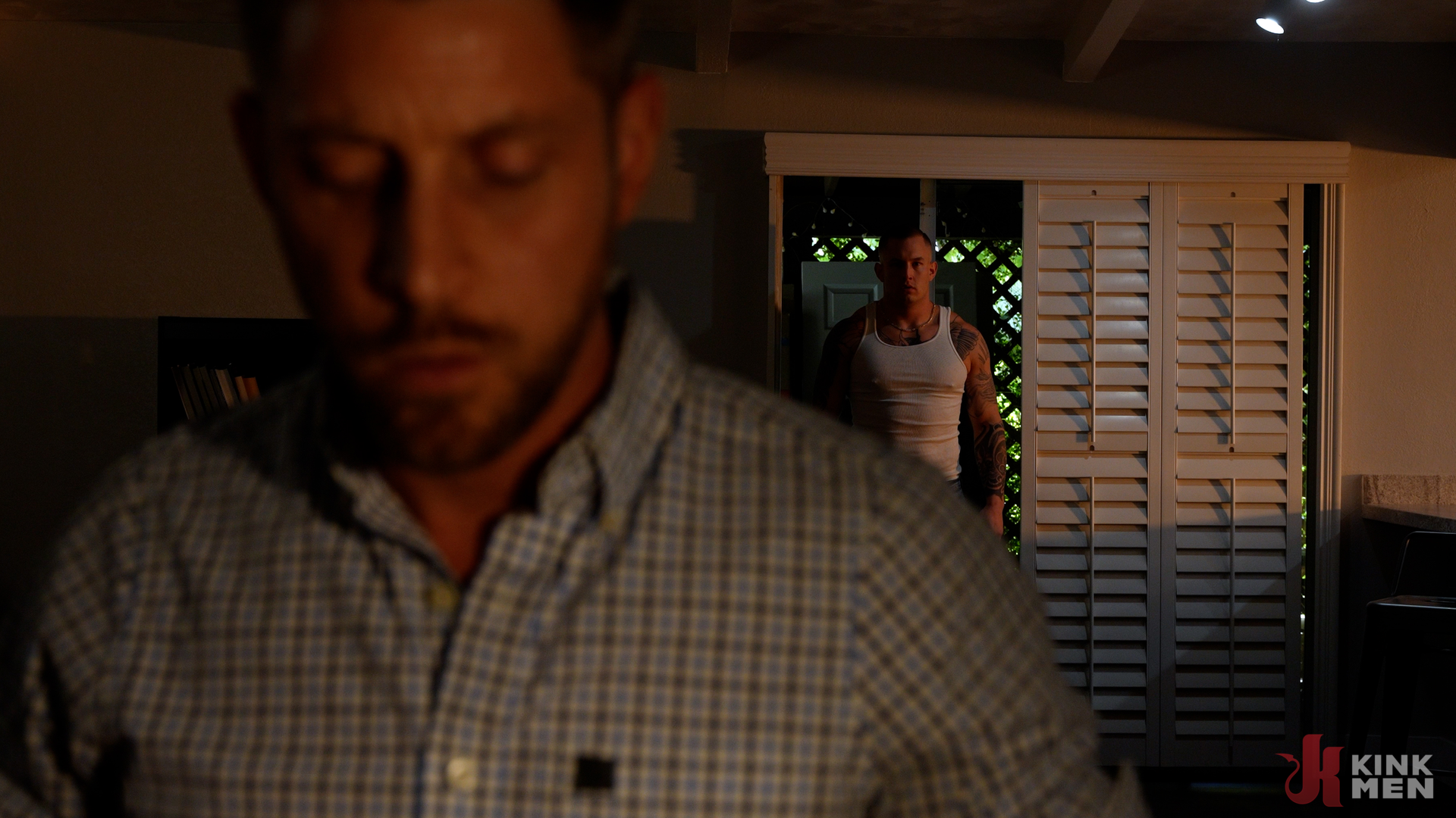 Photo number 9 from Be Careful What You Read: Johnny Ford Fucks the Demon Out of Brock Kniles shot for Taken Rough on Kink.com. Featuring Johnny Ford and Brock Kniles in hardcore BDSM & Fetish porn.