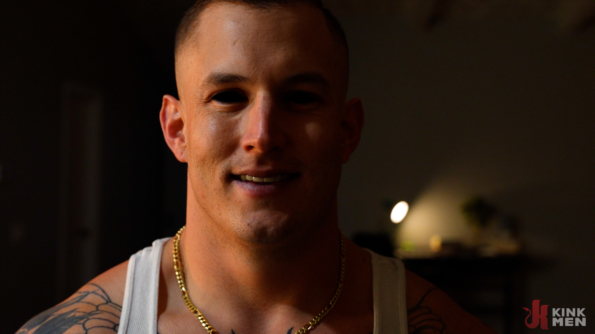 Photo number 10 from Be Careful What You Read: Johnny Ford Fucks the Demon Out of Brock Kniles shot for Taken Rough on Kink.com. Featuring Johnny Ford and Brock Kniles in hardcore BDSM & Fetish porn.