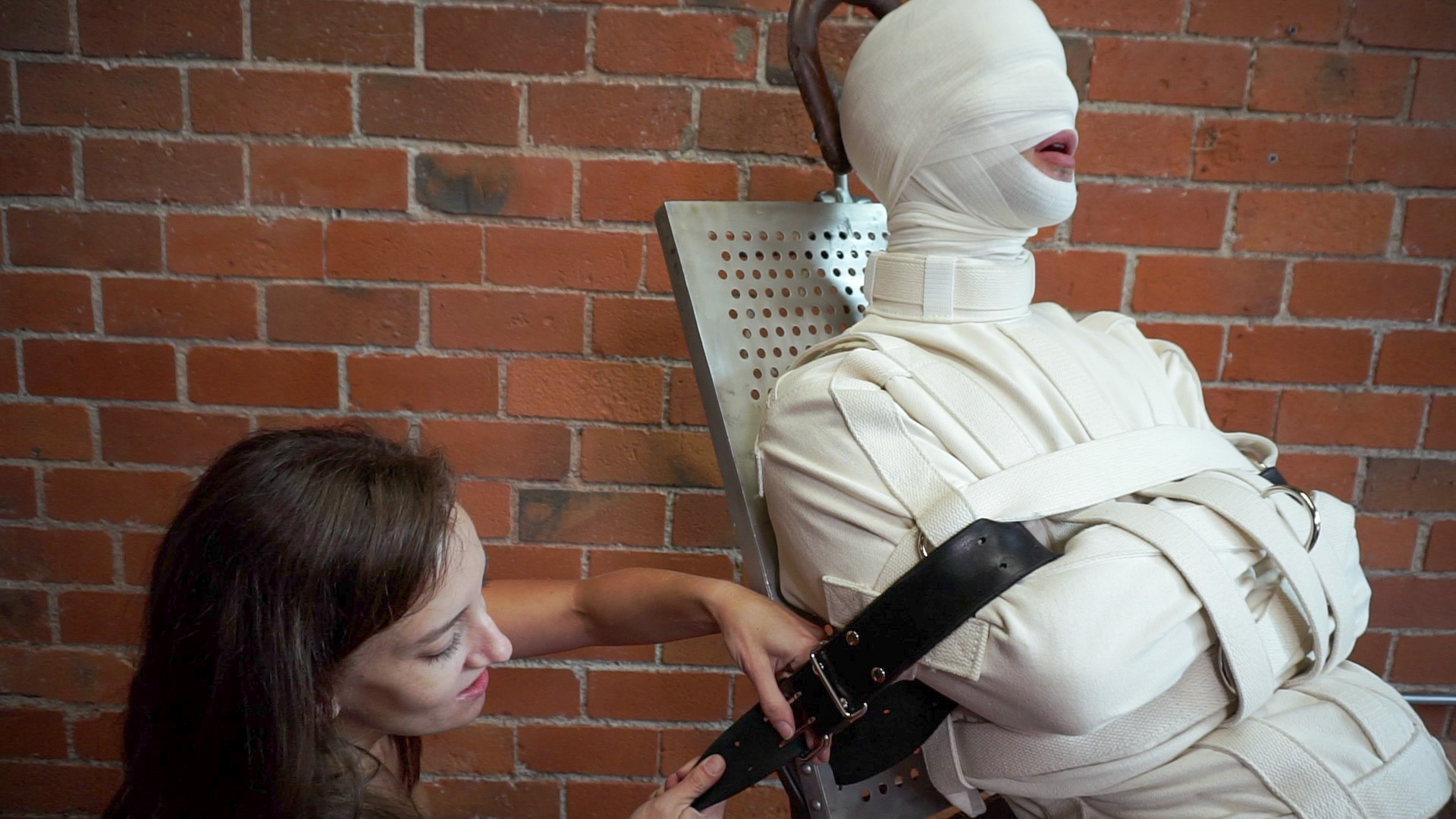 Photo number 1 from Blow Your Own Horn, part one shot for Bondage Liberation on Kink.com. Featuring Elise Graves and Heavybondage4life in hardcore BDSM & Fetish porn.