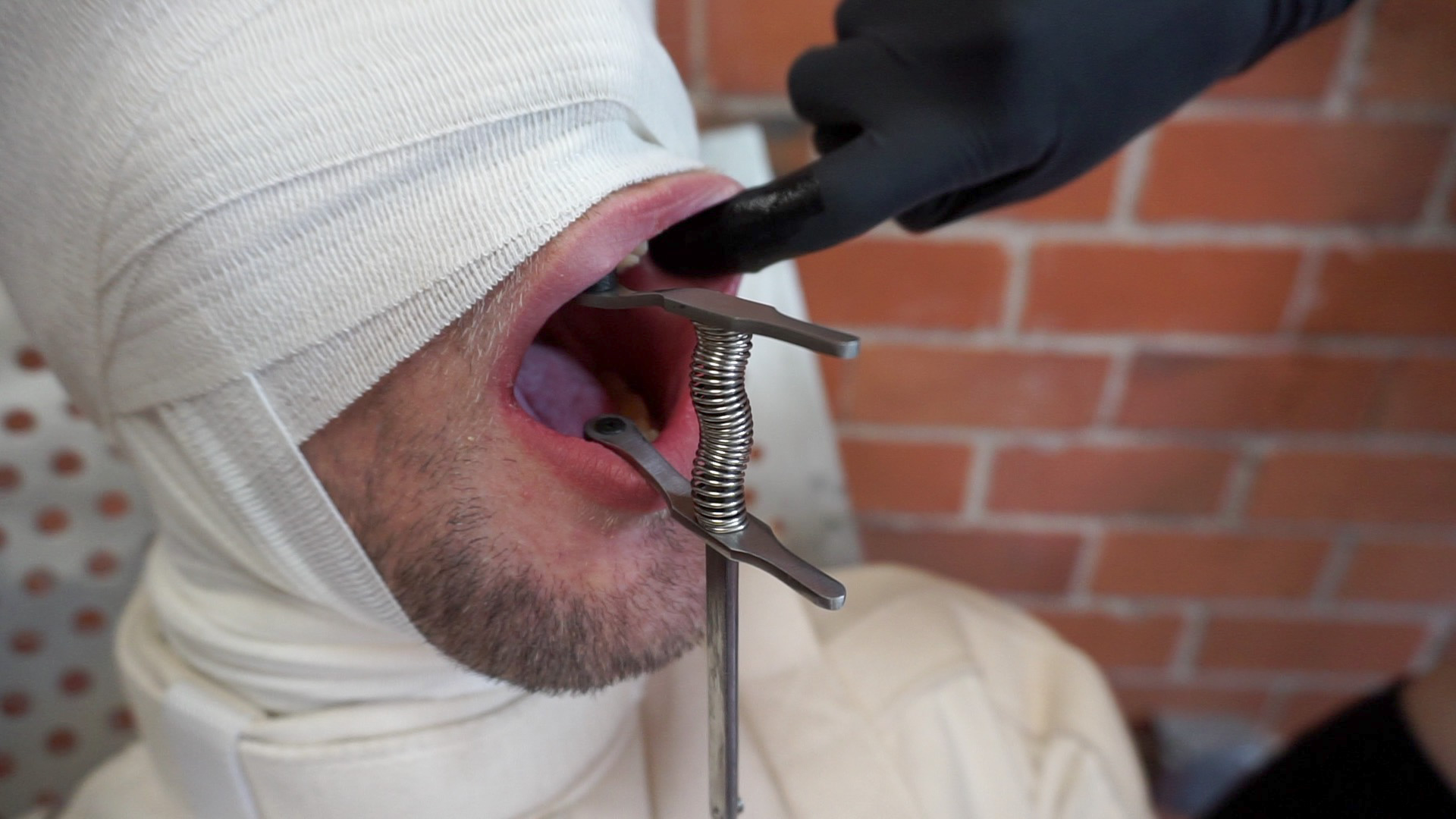 Photo number 1 from Blow Your Own Horn, part one shot for Bondage Liberation on Kink.com. Featuring Elise Graves and Heavybondage4life in hardcore BDSM & Fetish porn.