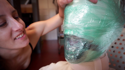 Photo number 1 from Blow Your Own Horn, part two shot for Bondage Liberation on Kink.com. Featuring Elise Graves and Heavybondage4life in hardcore BDSM & Fetish porn.