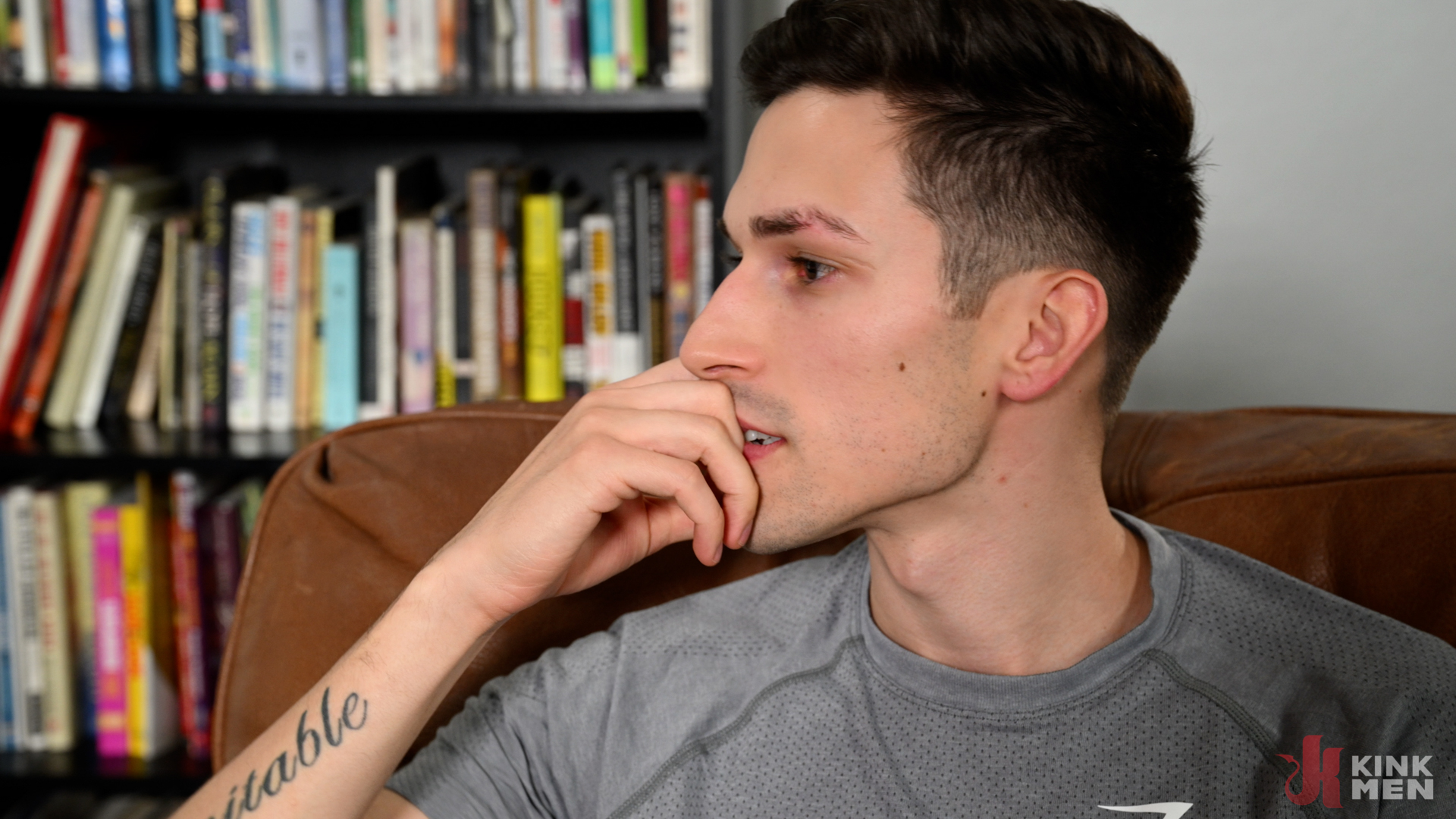 Photo number 2 from Exes: Theo Brady and Kane Fox shot for Taken Rough on Kink.com. Featuring Theo Brady and Kane Fox in hardcore BDSM & Fetish porn.