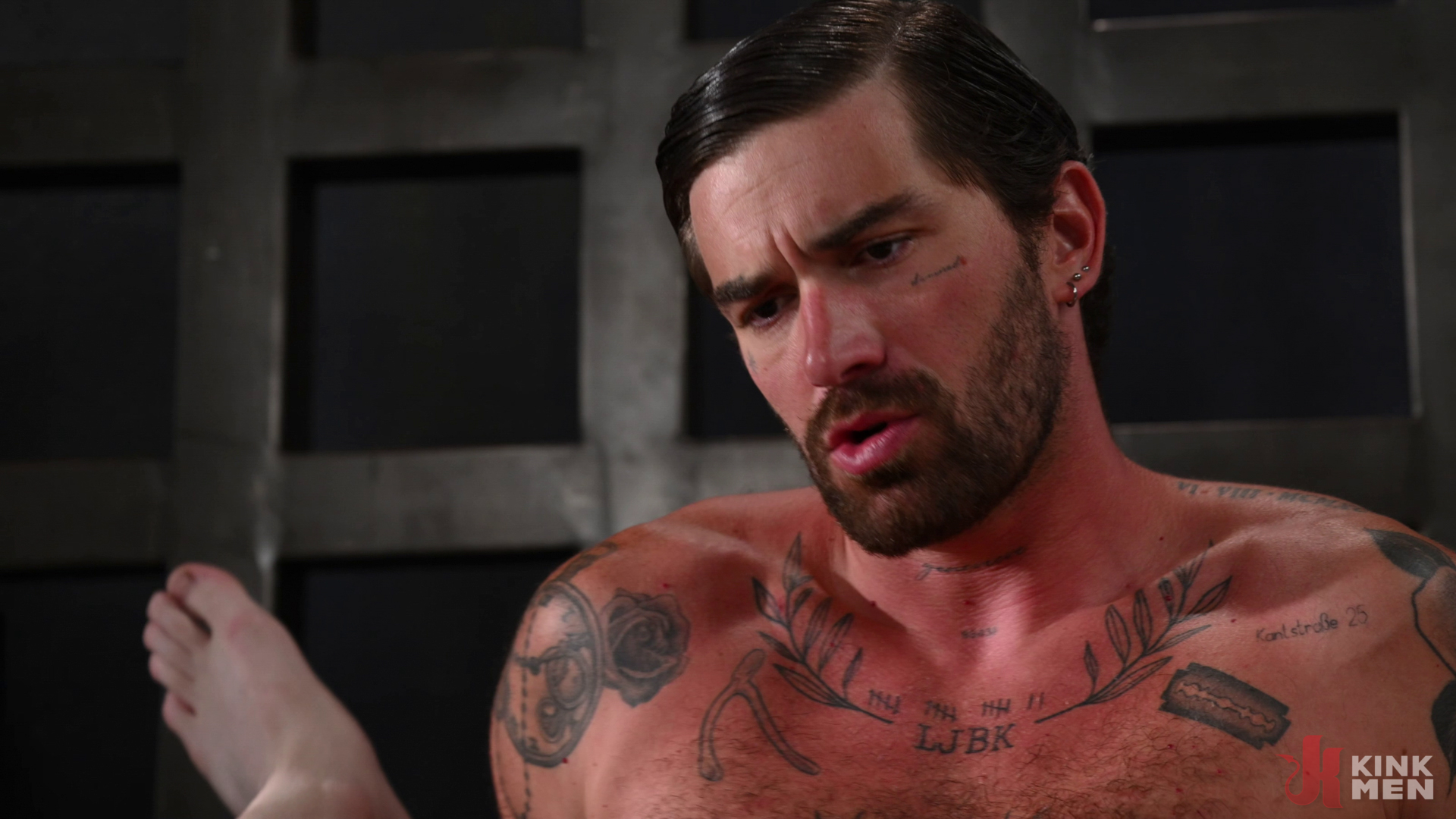 Photo number 19 from Never Have I Ever: Chris Damned and Jay Tee shot for Taken Rough on Kink.com. Featuring Jay Tee and Chris Damned in hardcore BDSM & Fetish porn.