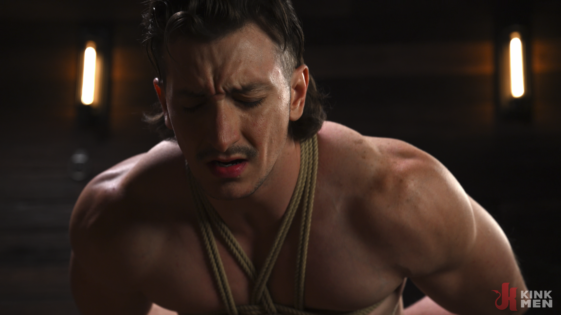 Photo number 13 from Testing the Water: Christian Wilde and Michael Jackman shot for Bound Gods on Kink.com. Featuring Michael Jackman and Christian Wilde in hardcore BDSM & Fetish porn.