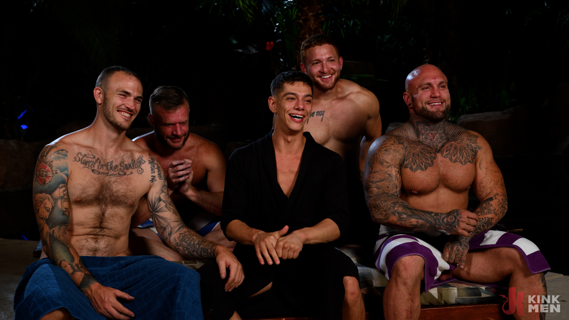 Photo number 48 from The Party Favor:  Benvi Offers Up His Holes For Unruly Gangbangers shot for Taken Rough on Kink.com. Featuring Benvi, Brian Bonds, Christian Wilde, Gunnar Stone and Jeremiah Cruze in hardcore BDSM & Fetish porn.