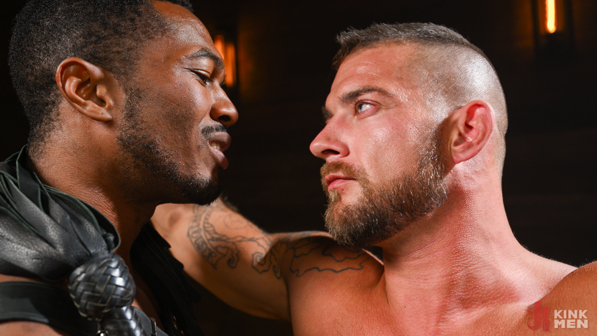 Photo number 5 from MEATY BEEFCAKE TRYP BATES READY TO TAKE SEAN XAVIER'S MASSIVE COCK shot for Bound Gods on Kink.com. Featuring Sean Xavier and Tryp Bates in hardcore BDSM & Fetish porn.