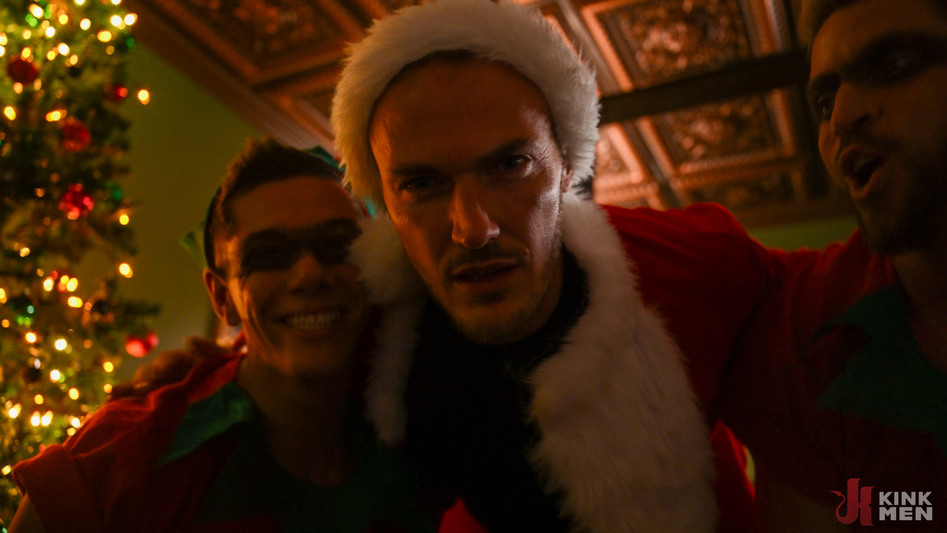 Photo number 3 from A Gift For My Stepfather: Master Santa Christian Wilde and his Elves make Baxxx’s Dreams Cum True shot for Bound Gods on Kink.com. Featuring Baxxx, Christian Wilde and Johnny Ford in hardcore BDSM & Fetish porn.