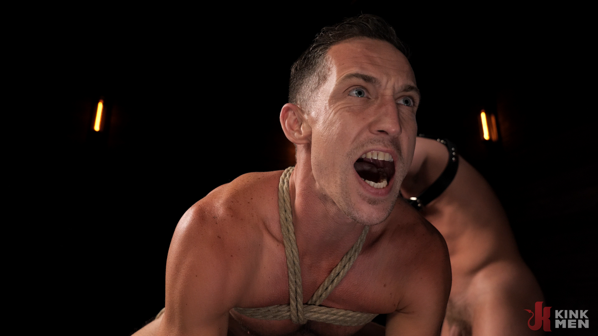 Photo number 18 from A Workplace Incident: Colt Spence and Ethan Sinn shot for Bound Gods on Kink.com. Featuring Colt Spence and Ethan Sinn in hardcore BDSM & Fetish porn.