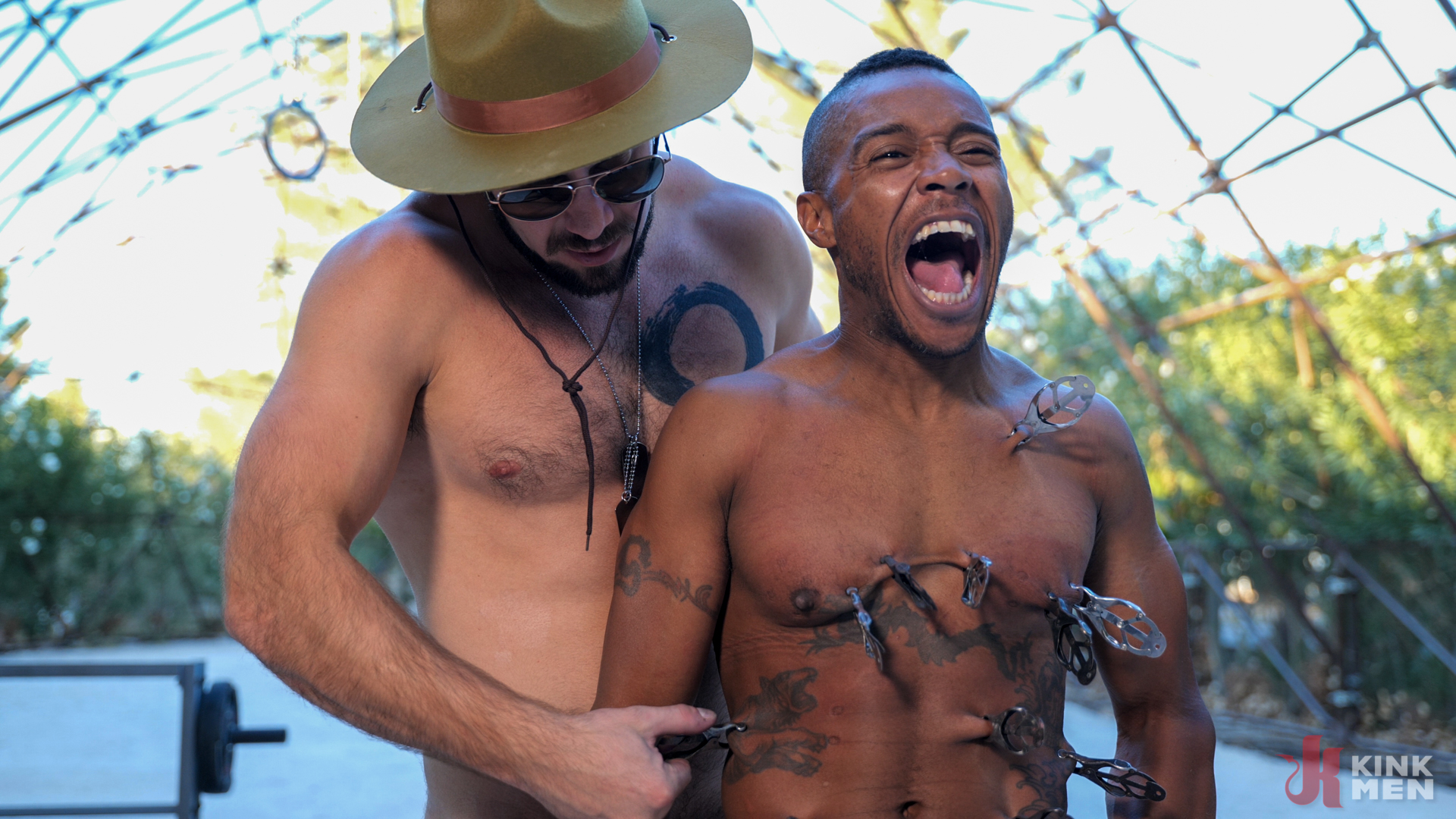 Photo number 23 from Field Day: Dante Colle and Jake Waters shot for Bound Gods on Kink.com. Featuring Dante Colle and Jake Waters in hardcore BDSM & Fetish porn.