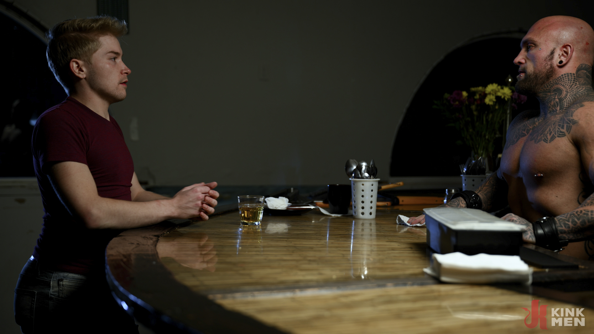 Photo number 1 from The Barback: Gunnar Stone Takes Zacc Andrews Rough! shot for Taken Rough on Kink.com. Featuring Zacc Andrews and Gunnar Stone in hardcore BDSM & Fetish porn.