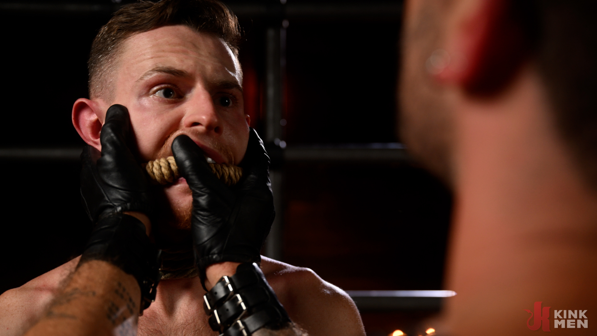 Photo number 10 from Dungeon Damage: Chris Damned and Damaged Bttm shot for Bound Gods on Kink.com. Featuring Chris Damned and Damaged Bttm in hardcore BDSM & Fetish porn.