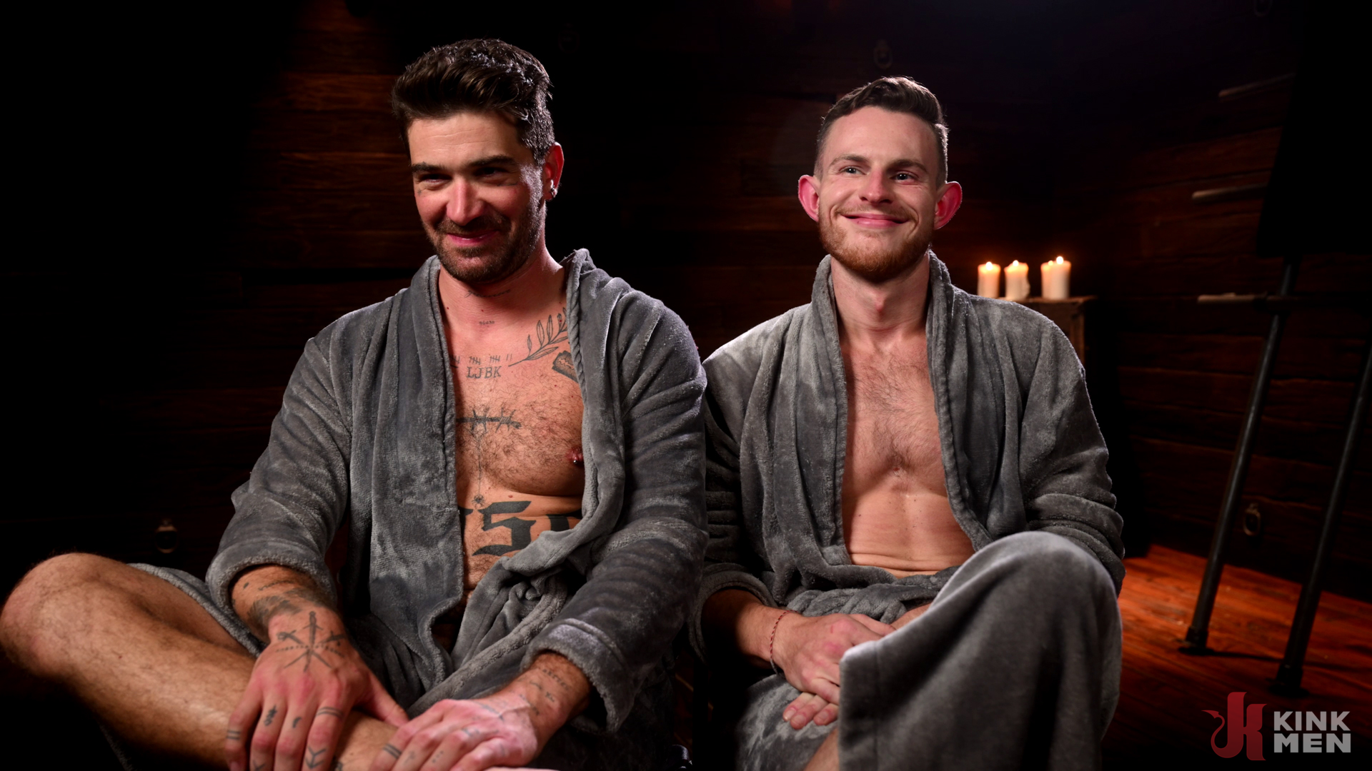 Photo number 39 from Dungeon Damage: Chris Damned and Damaged Bttm shot for Bound Gods on Kink.com. Featuring Chris Damned and Damaged Bttm in hardcore BDSM & Fetish porn.