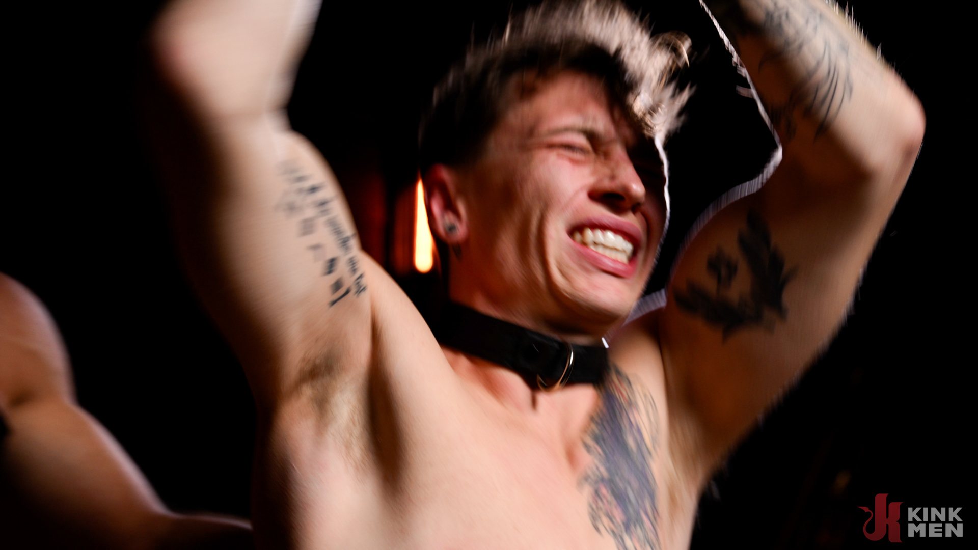 Photo number 34 from Sex and Torment: Roman Todd and Aiden Langston shot for Bound Gods on Kink.com. Featuring Aiden Langston and Roman Todd in hardcore BDSM & Fetish porn.