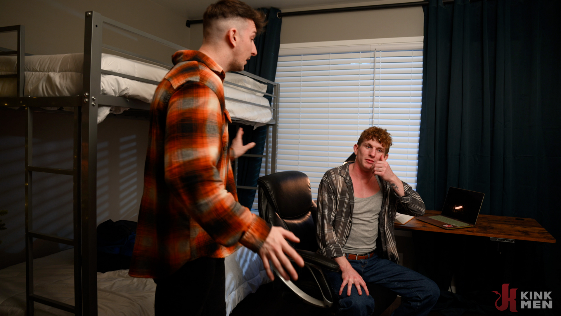 Photo number 1 from Winter Break: Michael Jackman and Max Lorde shot for Taken Rough on Kink.com. Featuring Max Lorde and Michael Jackman in hardcore BDSM & Fetish porn.