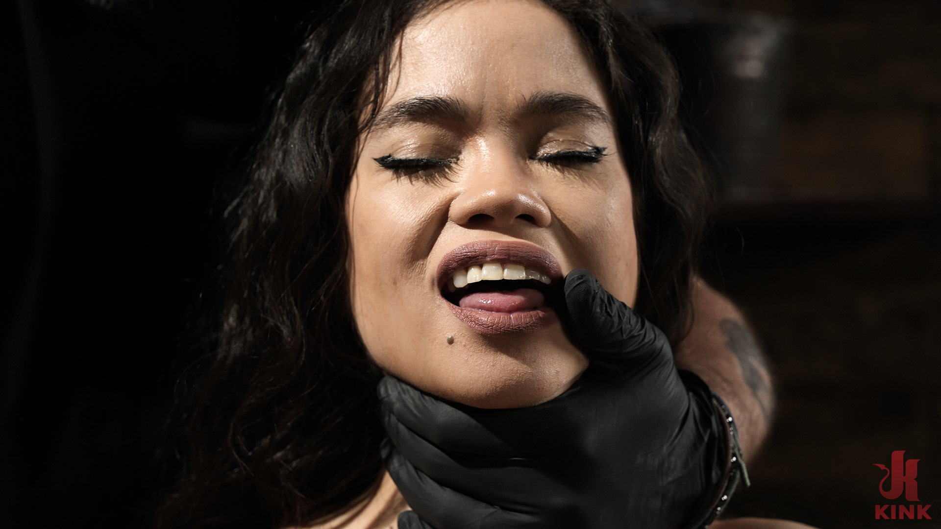 Photo number 4 from Angelina Moon: Too Much to Handle shot for Device Bondage on Kink.com. Featuring Angelina Moon and The Pope in hardcore BDSM & Fetish porn.