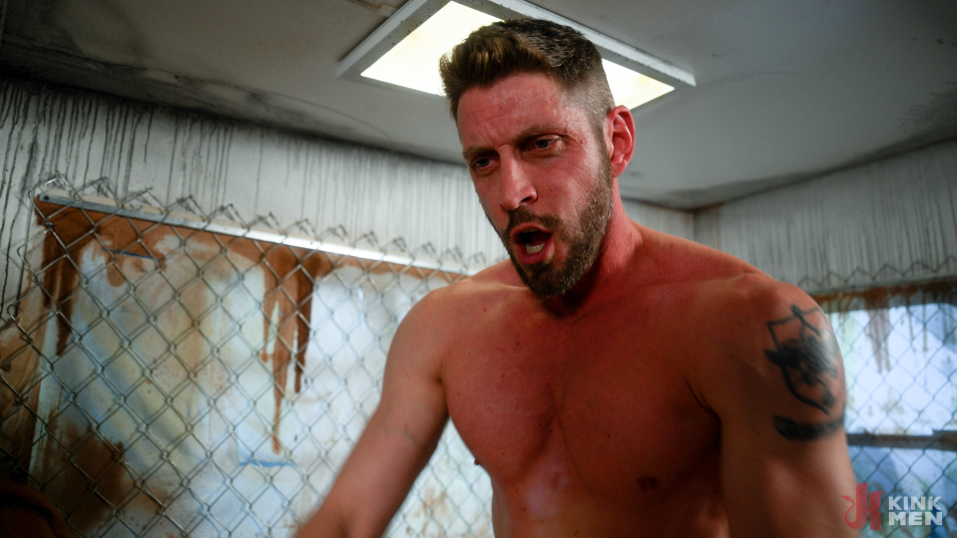 Photo number 24 from Backwoods Butt Bandit: Johnny Ford Takes Derek Kage Rough! shot for Taken Rough on Kink.com. Featuring Derek Kage and Johnny Ford in hardcore BDSM & Fetish porn.