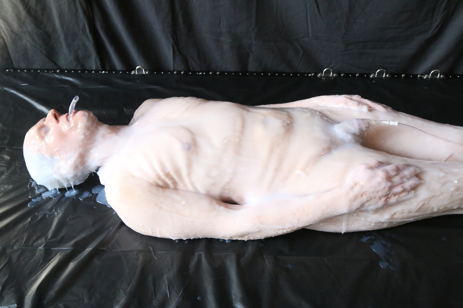 Photo number 43 from Silicone Encasement: Part Two shot for Bondage Liberation on Kink.com. Featuring Strange Hobbies, Elise Graves, Serious Bondage Mark and Petgirl Kako in hardcore BDSM & Fetish porn.