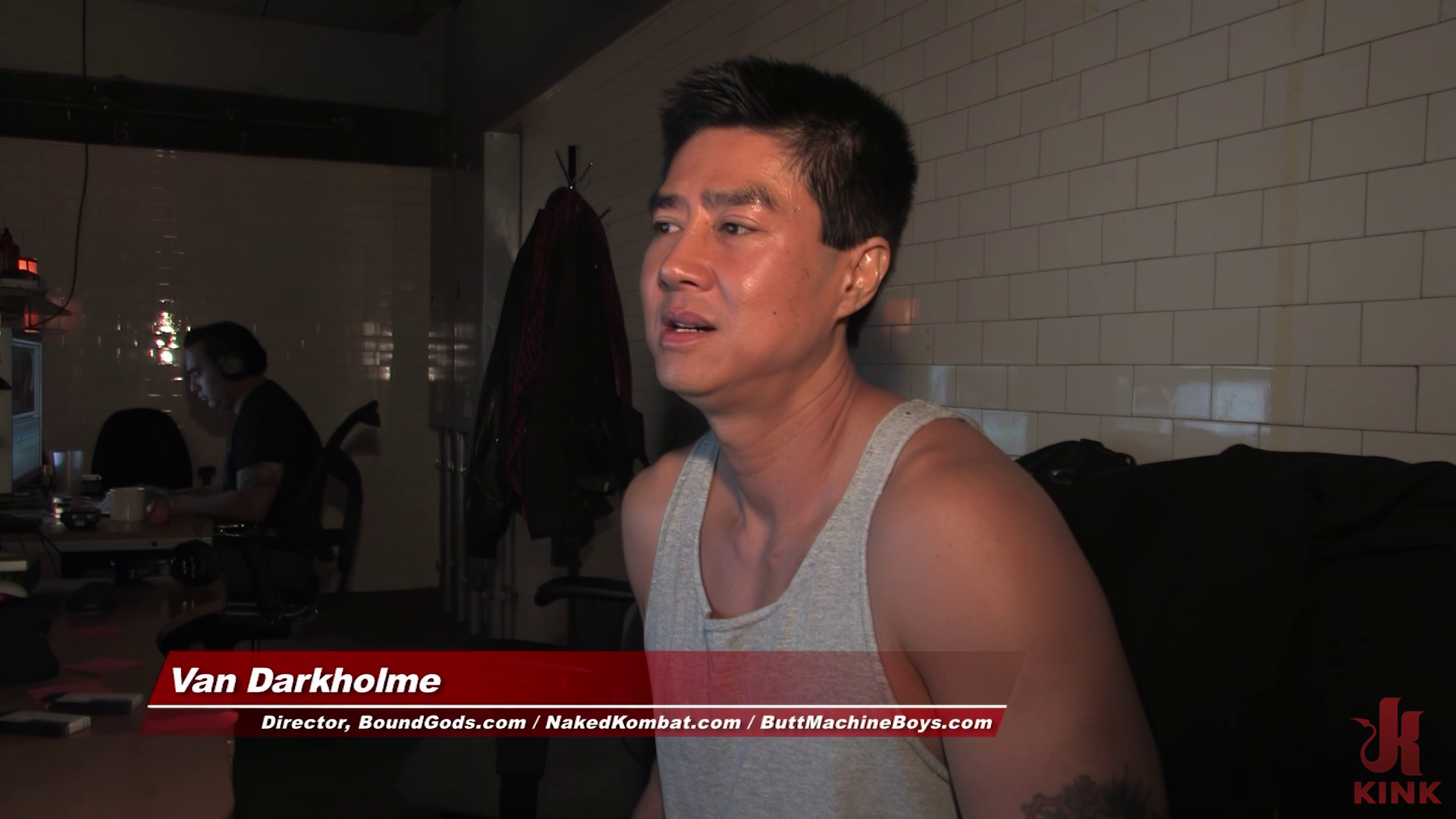 Photo number 1 from Folsom Street Fair 2009 shot for Behind Kink on Kink.com. Featuring Lochai, Van Darkholme and Maitresse Madeline Marlowe in hardcore BDSM & Fetish porn.