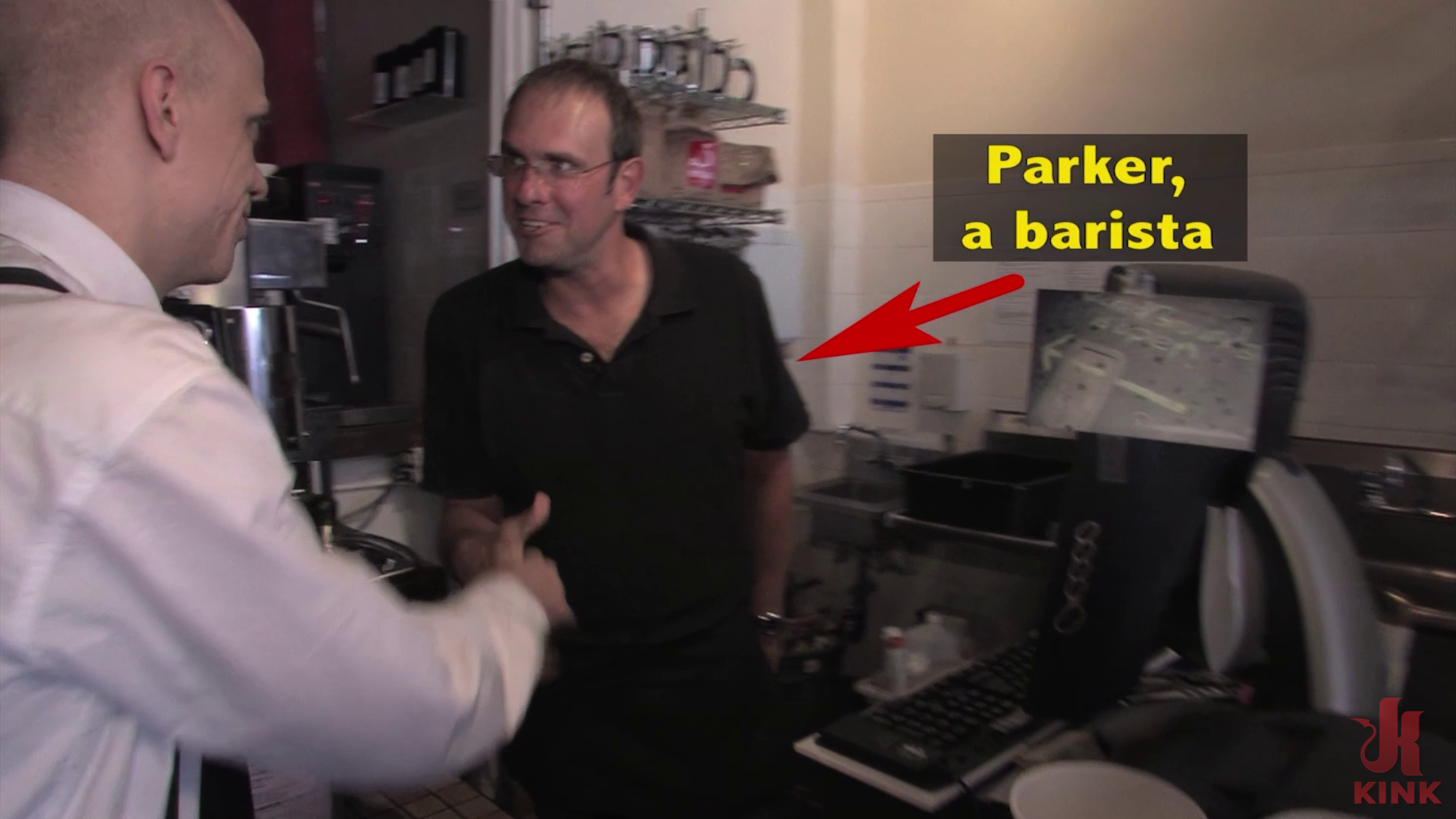 Photo number 1 from Peter Visits Wicked Grounds Cafe shot for Behind Kink on Kink.com. Featuring Peter in hardcore BDSM & Fetish porn.