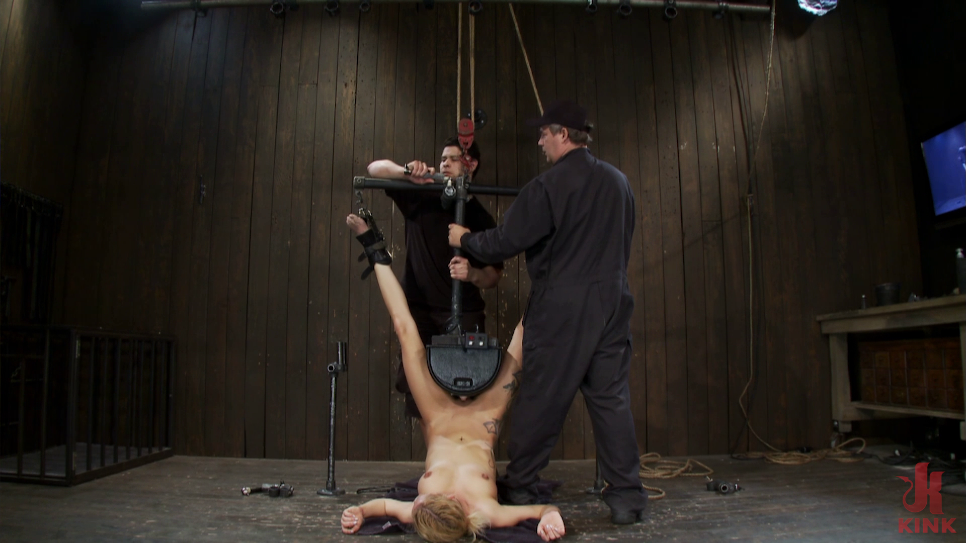 Photo number 1 from Device Bondage Sybian Suspension shot for Behind Kink on Kink.com. Featuring Rain DeGrey in hardcore BDSM & Fetish porn.