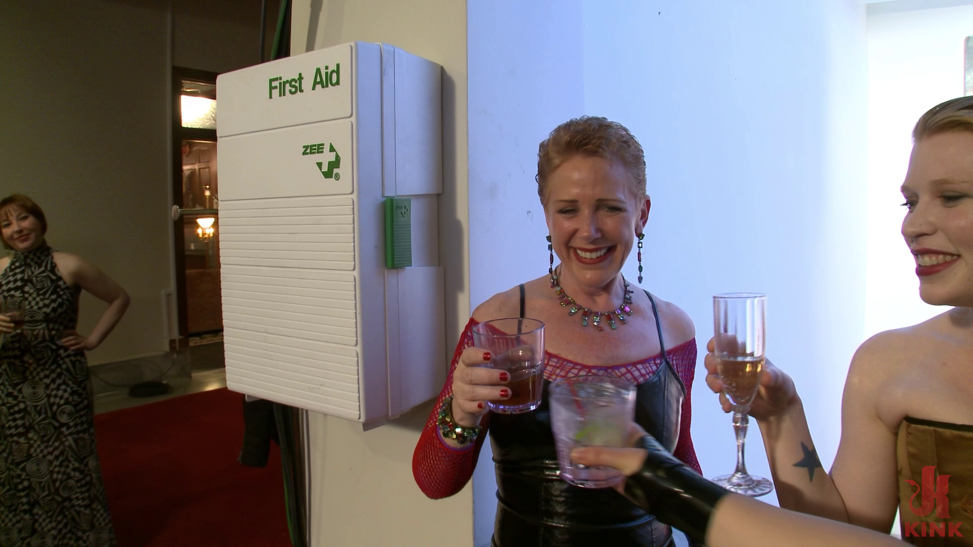 Photo number 1 from Nancy Peach Unvails Her Art Work on the Upper Floor shot for Behind Kink on Kink.com. Featuring Madison Young in hardcore BDSM & Fetish porn.