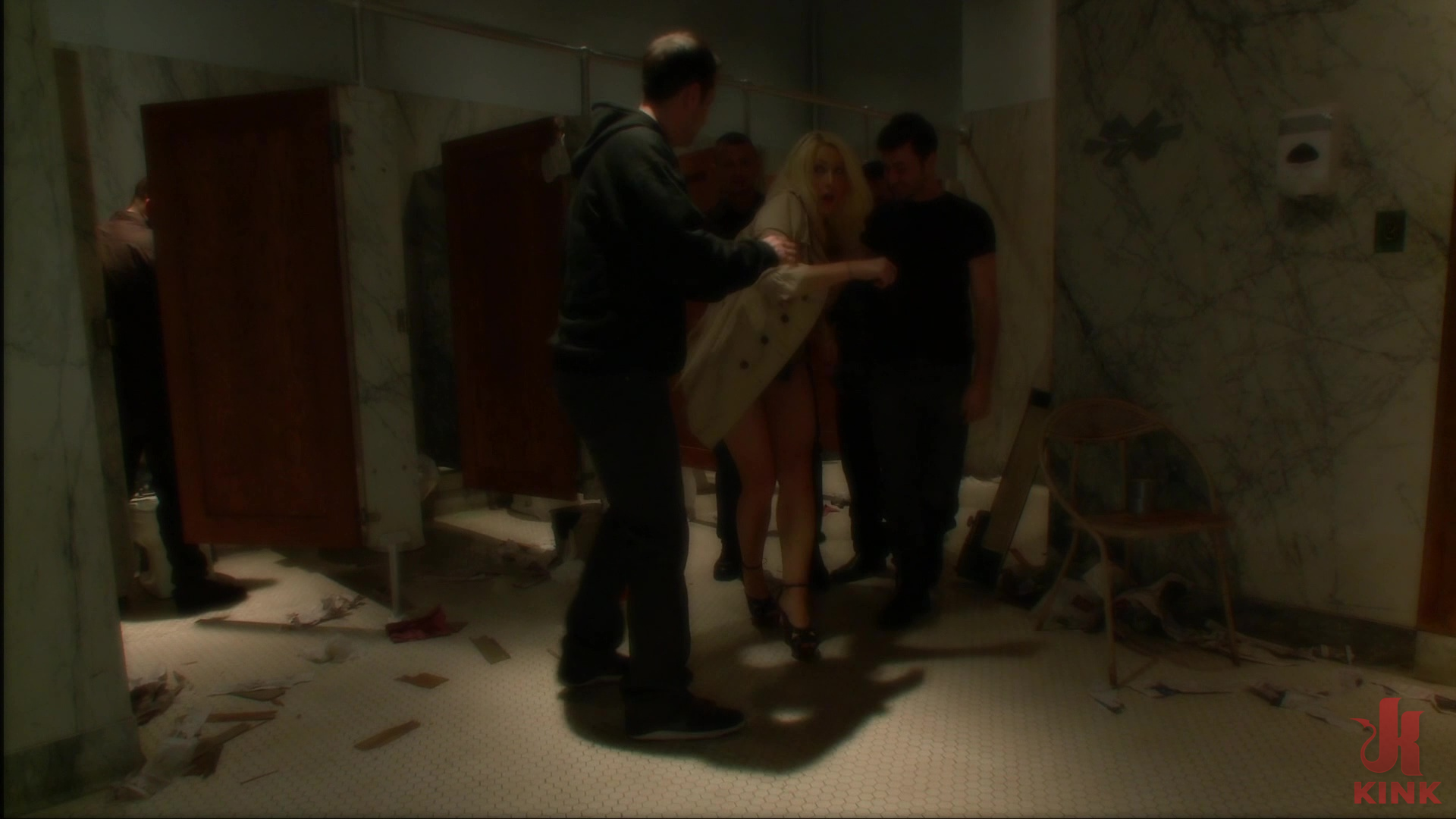 Photo number 1 from BoundGangBangs.com shot for Behind Kink on Kink.com. Featuring Princess Donna Dolore in hardcore BDSM & Fetish porn.