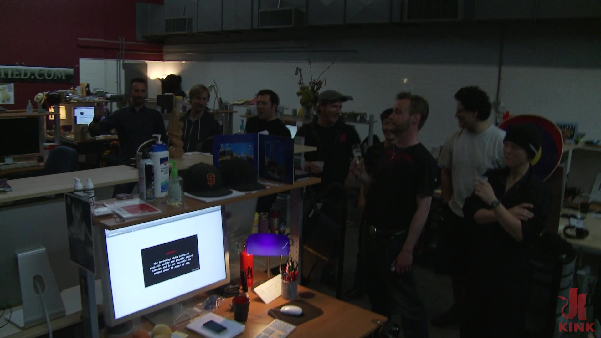 Photo number 1 from BoundGangBangs Launch shot for Behind Kink on Kink.com. Featuring Princess Donna Dolore and Peter in hardcore BDSM & Fetish porn.