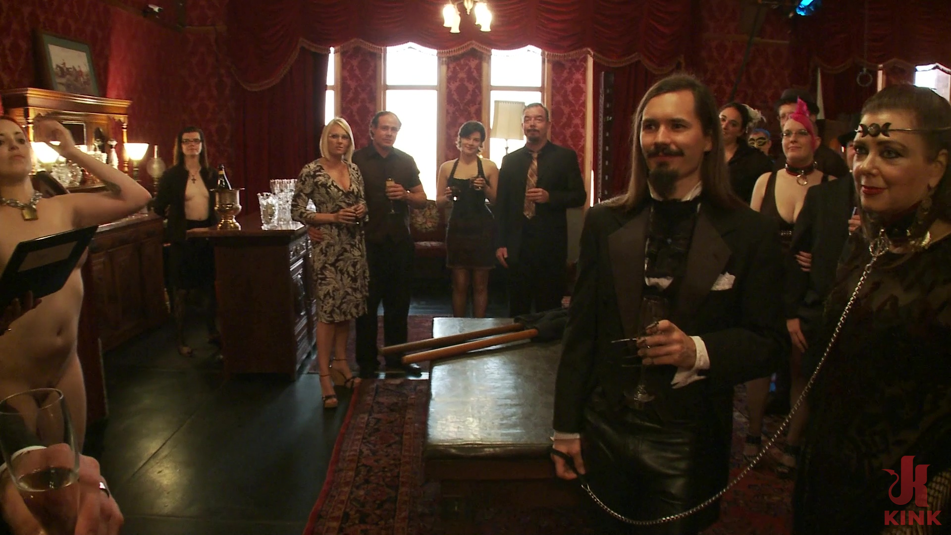 Photo number 1 from Dining Room Table shot for Behind Kink on Kink.com. Featuring Peter in hardcore BDSM & Fetish porn.