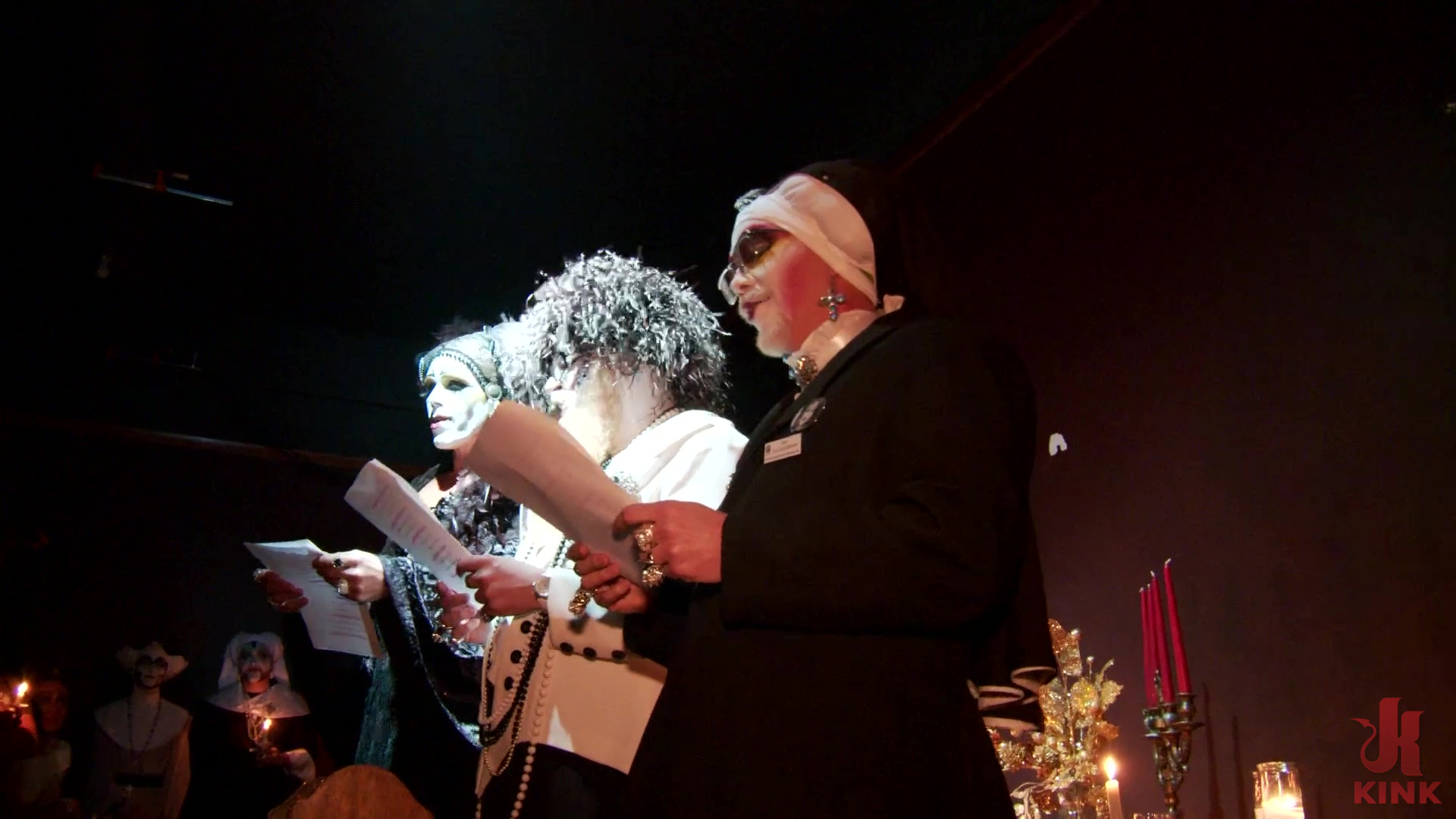 Photo number 1 from The Sisters of Perpetual Indulgence Ring Ceremony shot for Behind Kink on Kink.com. Featuring Assorted Cast in hardcore BDSM & Fetish porn.