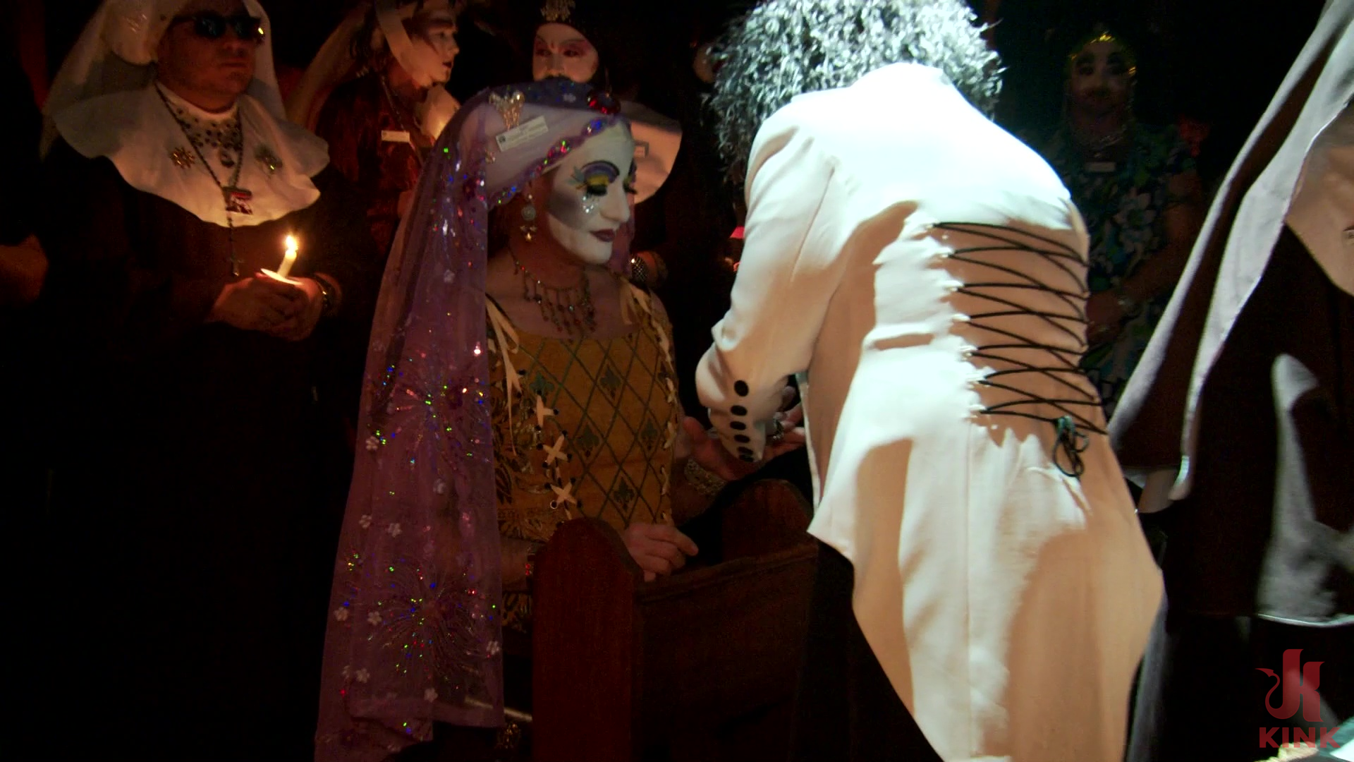 Photo number 1 from The Sisters of Perpetual Indulgence Ring Ceremony shot for Behind Kink on Kink.com. Featuring Assorted Cast in hardcore BDSM & Fetish porn.