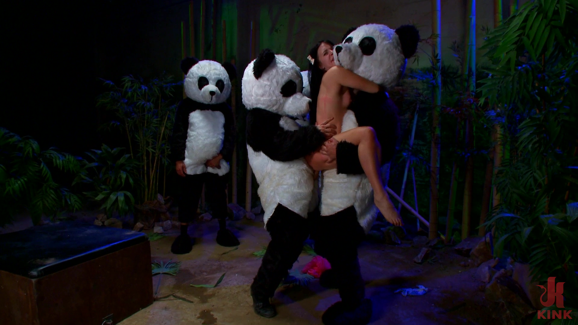 Photo number 1 from Panda Gangbang shot for Behind Kink on Kink.com. Featuring Princess Donna Dolore in hardcore BDSM & Fetish porn.