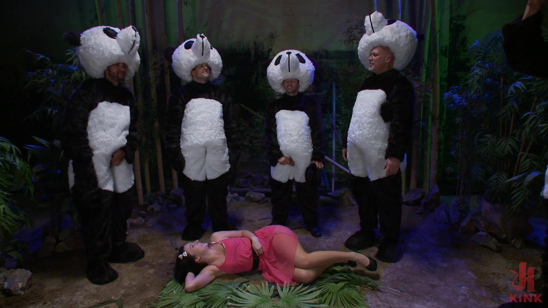 Photo number 1 from Panda Gangbang shot for Behind Kink on Kink.com. Featuring Princess Donna Dolore in hardcore BDSM & Fetish porn.