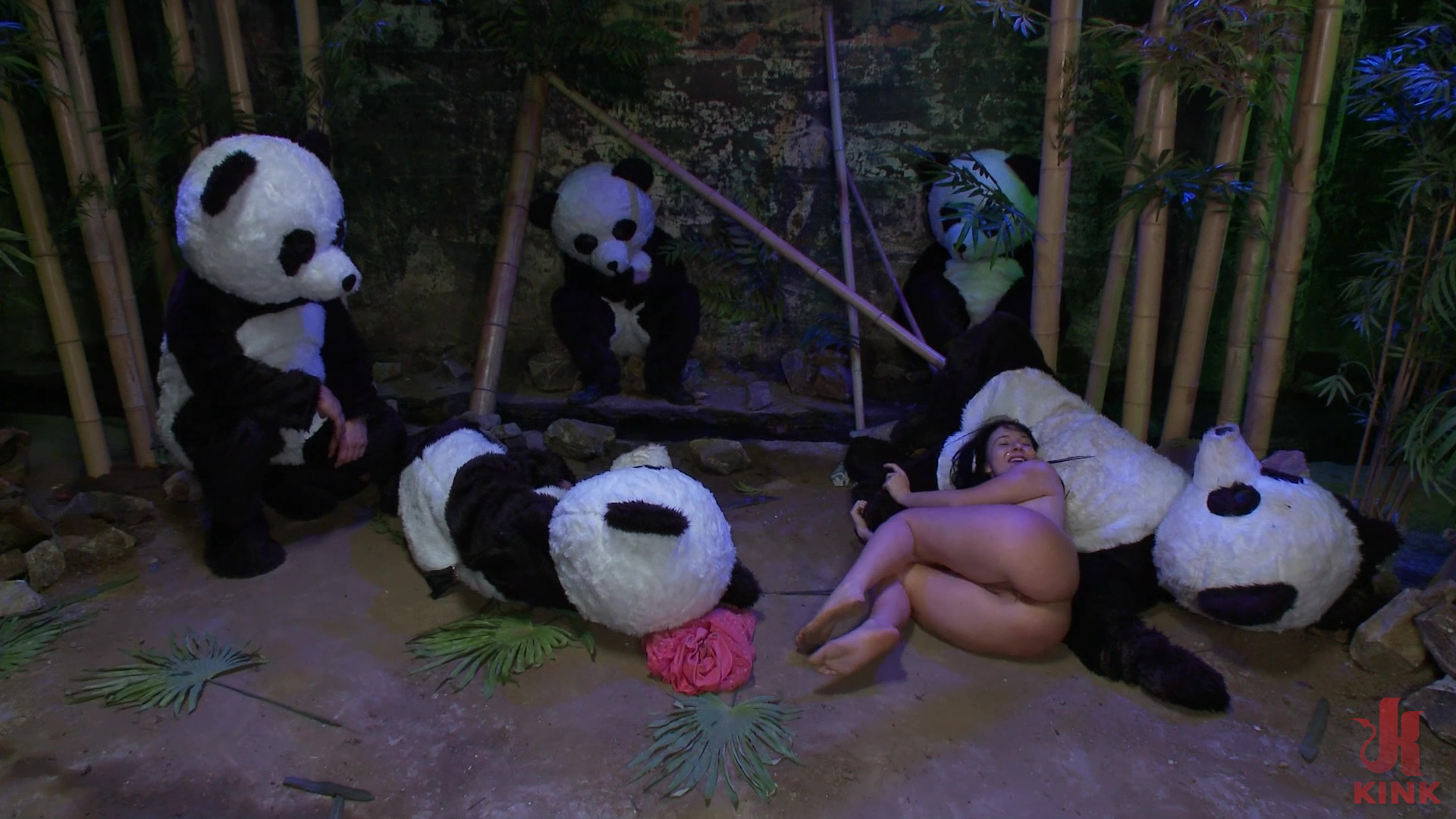 Photo number 1 from Panda Gangbang shot for Behind Kink on Kink.com. Featuring Princess Donna Dolore in hardcore BDSM & Fetish porn.