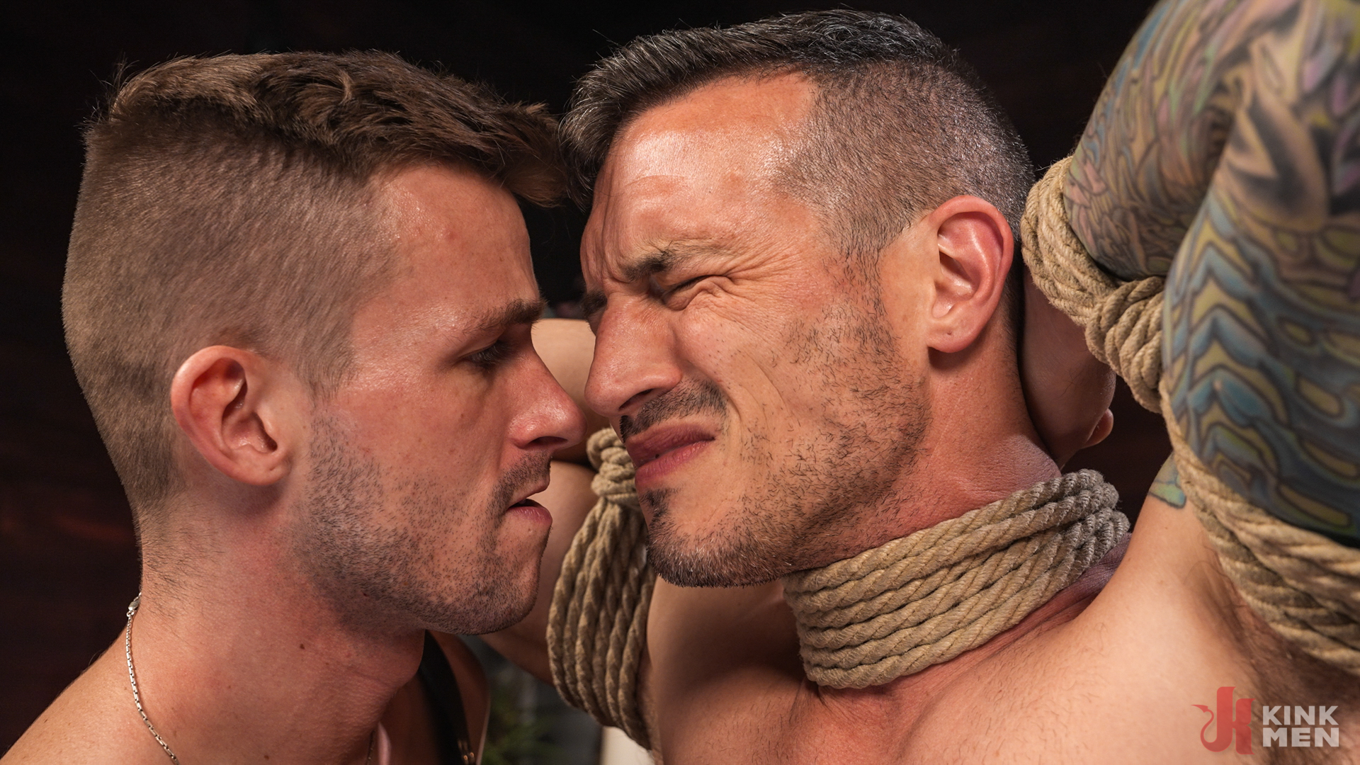 Photo number 5 from Professor's Nightmare shot for Bound Gods on Kink.com. Featuring Lane Colten and Derek Kage in hardcore BDSM & Fetish porn.