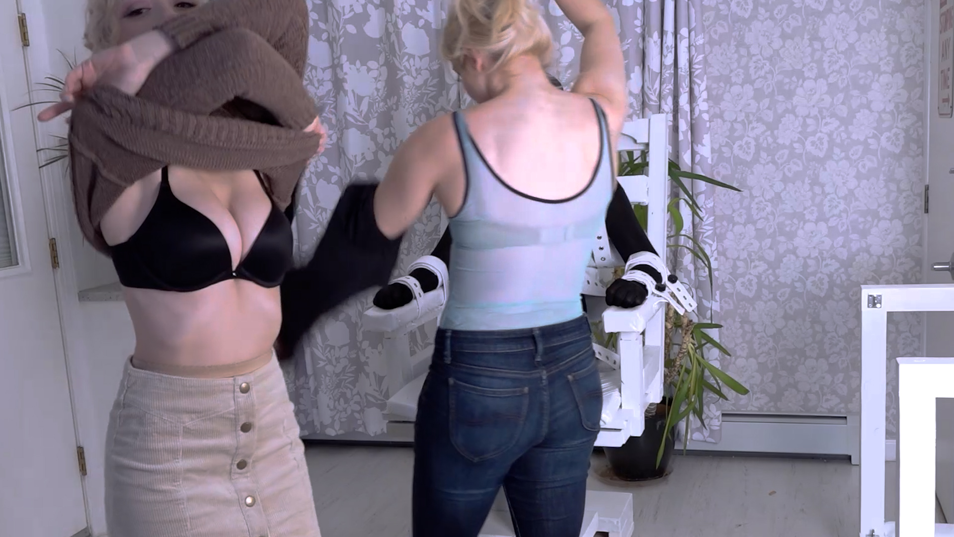 Photo number 1 from Deceiving Our Sub shot for Tease and Thank You on Kink.com. Featuring Mandy Marx, Allie Heart and Anon Boy 1 in hardcore BDSM & Fetish porn.