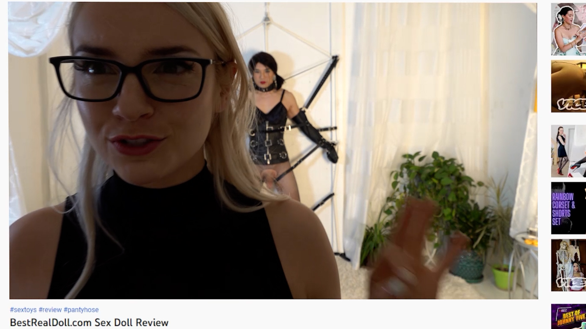 Photo number 1 from A Mandy Marx Cinema - Sex Doll Review: Part 3 shot for Tease and Thank You on Kink.com. Featuring Mandy Marx and Lee in hardcore BDSM & Fetish porn.