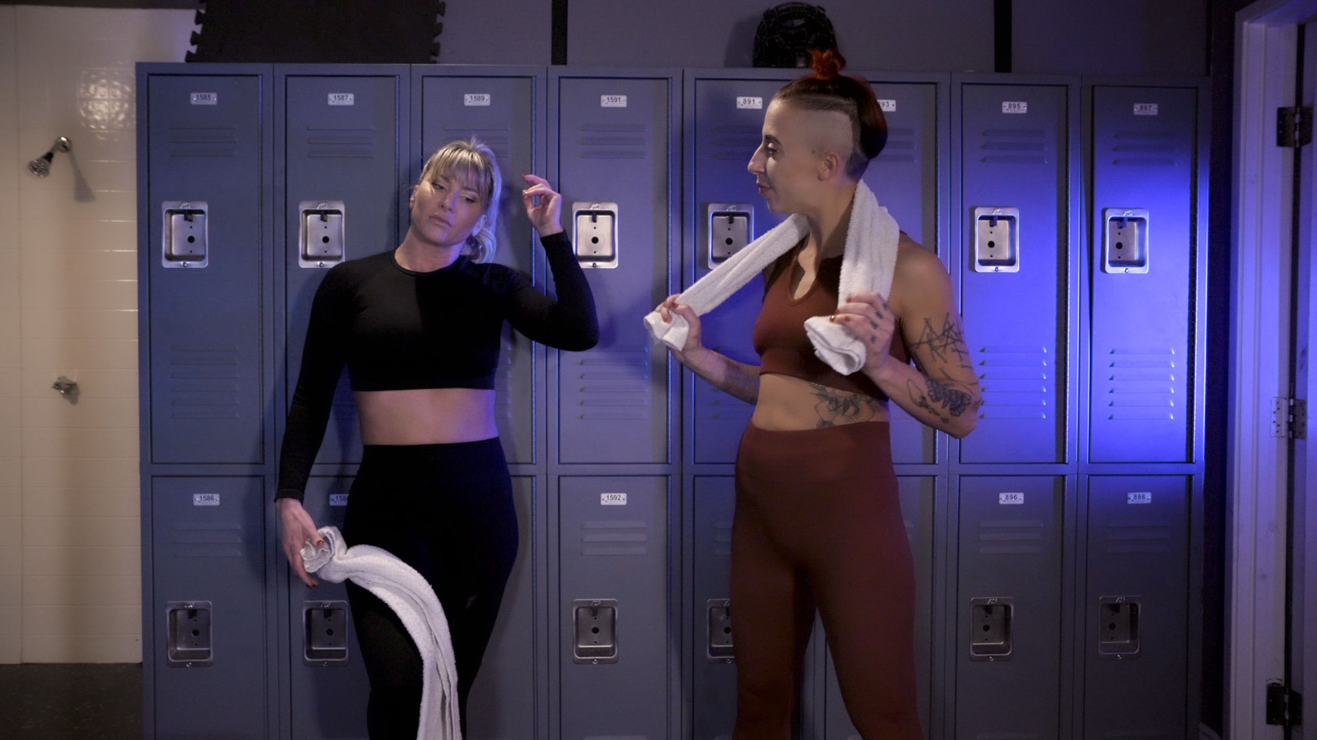 Photo number 16 from Lesbian gym hookup shot for Submissive X on Kink.com. Featuring Andre Shakti and Ariel X in hardcore BDSM & Fetish porn.