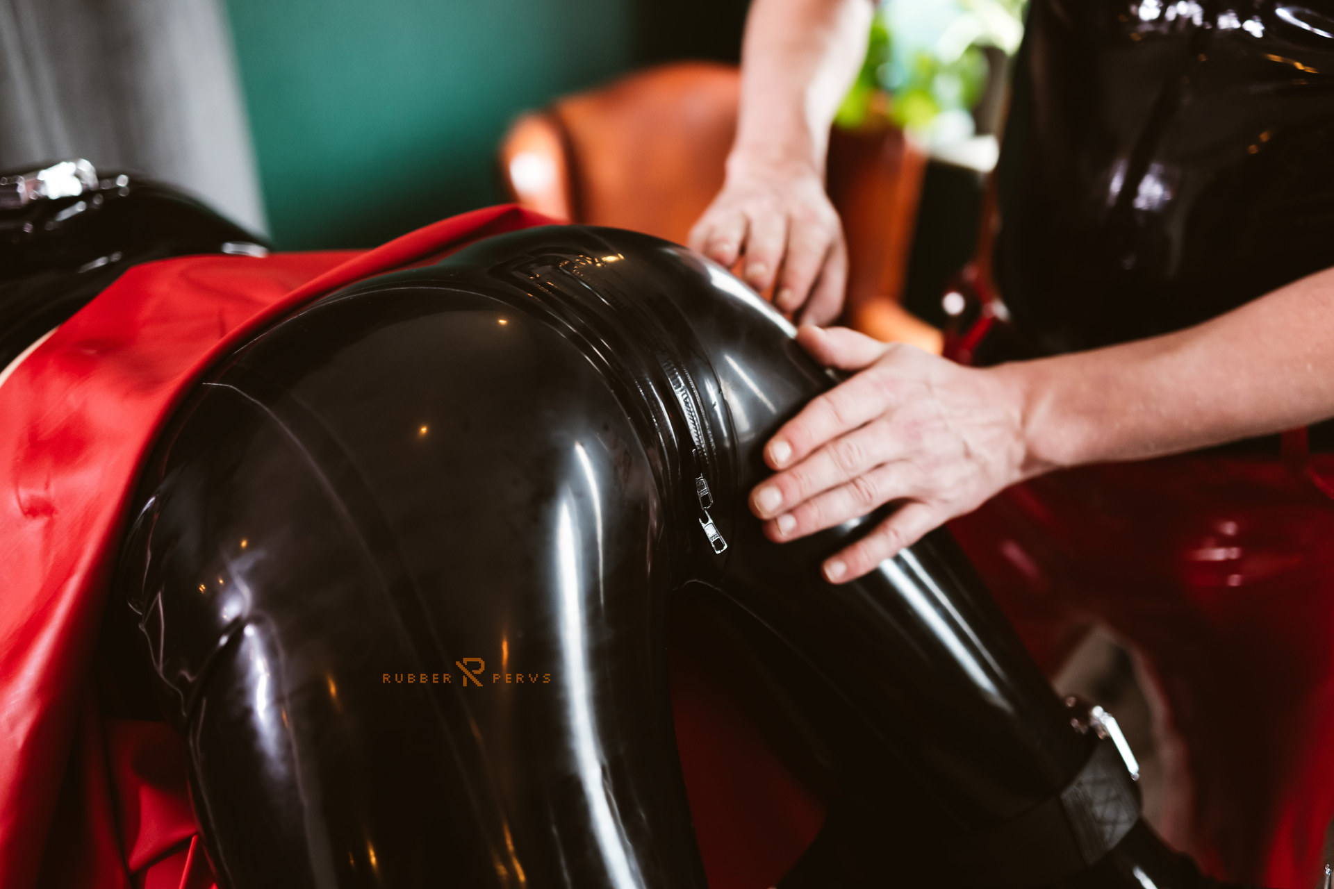 Photo number 1 from Latexslut Training in the home office shot for Rubber Pervs on Kink.com. Featuring Perv and Rubber in hardcore BDSM & Fetish porn.