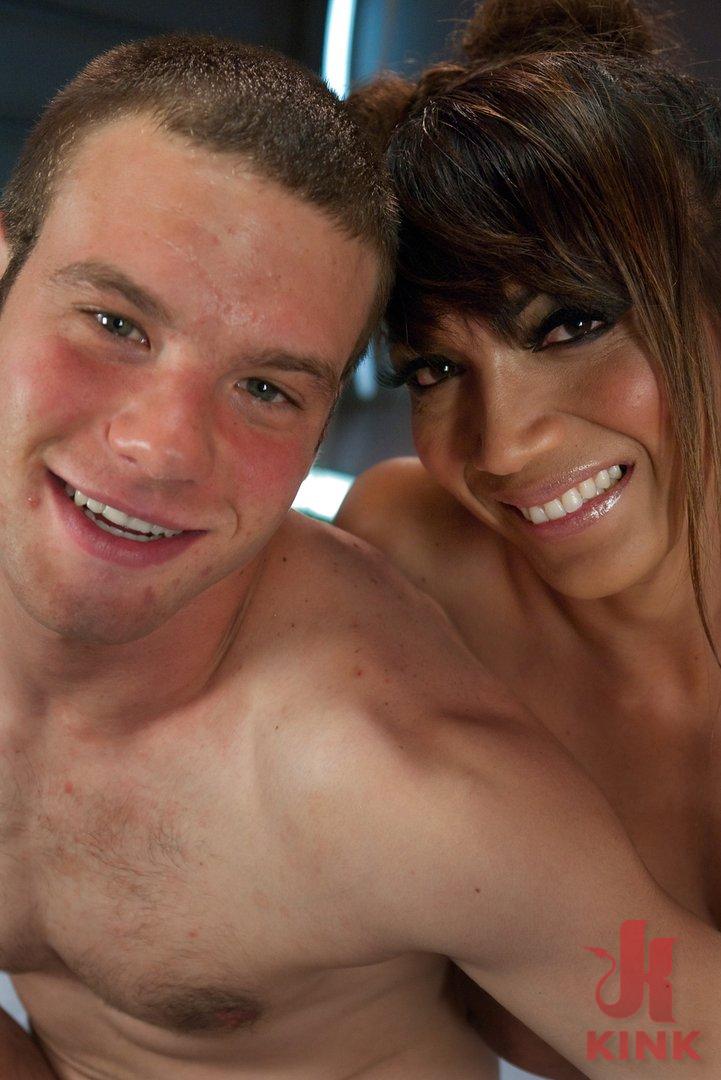 Photo number 14 from Yasmin Lee IS the Future: Her Cock, Your Will shot for Kink Trans on Kink.com. Featuring Yasmin Lee and Jesse Carl in hardcore BDSM & Fetish porn.