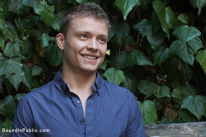 Photo number 14 from Use and humiliate a blond stud at Stompers Boots. shot for Bound in Public on Kink.com. Featuring Josh West and Micah Andrews in hardcore BDSM & Fetish porn.