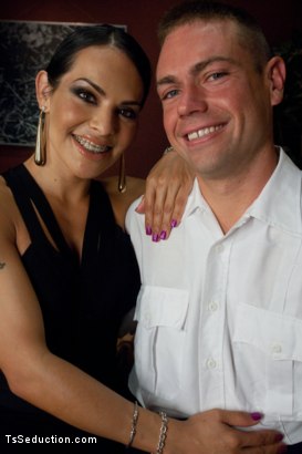 Photo number 14 from Double Updates This week: Part 1 Ts Foxxy Eats Her Man shot for Kink Trans on Kink.com. Featuring TS Foxxy and John Jammen in hardcore BDSM & Fetish porn.