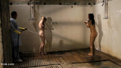 Photo number 2 from Psych Ward 93 shot for Kink Test Shoots on Kink.com. Featuring Emma Haize, Isis Love and Maestro in hardcore BDSM & Fetish porn.