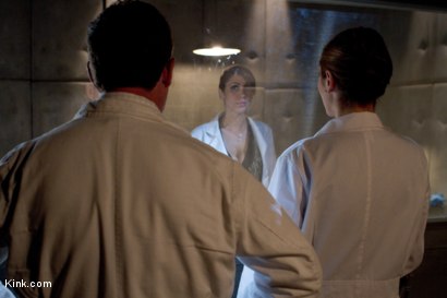 Photo number 6 from Psych Ward 93 shot for Kink Test Shoots on Kink.com. Featuring Emma Haize, Isis Love and Maestro in hardcore BDSM & Fetish porn.