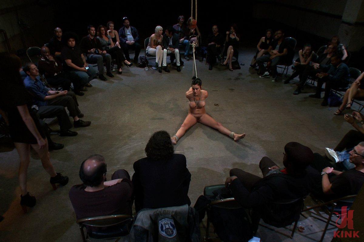 Photo number 1 from Bad Attitude shot for Public Disgrace on Kink.com. Featuring James Deen, Princess Donna Dolore and Ashli Ames in hardcore BDSM & Fetish porn.