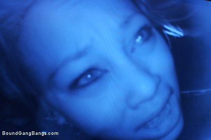 Photo number 7 from The Customer Is Always Right shot for Bound Gang Bangs on Kink.com. Featuring Mr. Pete, Leilani Leeane, James Deen, Jon Jon, Bobby Bends and John Strong in hardcore BDSM & Fetish porn.