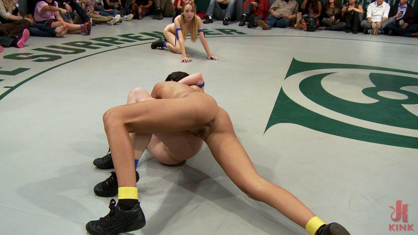 Photo number 3 from BATTLE OF THE FEATHERWEIGHTS!: Round 2!  The only non-scripted Tag Team wrestling in the world! shot for Ultimate Surrender on Kink.com. Featuring Isis Love, Serena Blair, Emma Haize, Gia DiMarco and Lyla Storm in hardcore BDSM & Fetish porn.